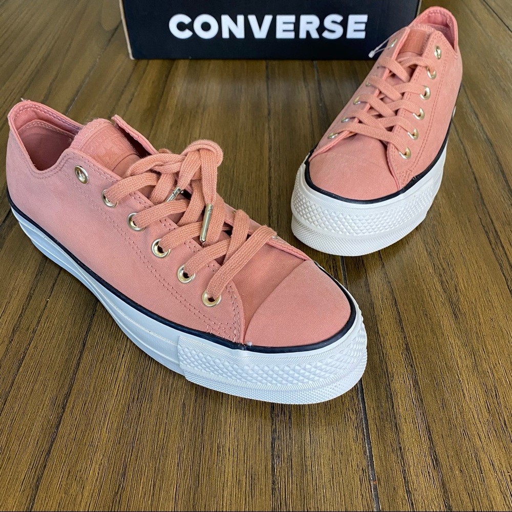 Converse mauve pink CTAS LIFT OX platform sneaker - Picture 5 of 11